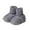 Grey, variant on Boovnll Bathroom Rugs, Absorbent Thicken Non-Slip Backing Children's Walking Shoes Soft Sole Winter 0-1 Years Old Warm Breathable Imitation Sheepskin One Baby Shoes Floor Socks Indoor Shoes, Bath Mat