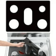 thumbnail image 1 of 1pc  Stove Cover (24.5‘‘x16.3‘‘) Non-Stick Gas Stove Top Protectors Gas Range Stove Mat Reusable Oven Liners Gas Range Protection Covers Washable Mat Stove Guard Keep Stove Clean Kitchen, 1 of 7