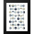 thumbnail image 2 of Urban Epiphany 19x24 Black Modern Framed Museum Art Print Titled - MidCentury Navy Taupe 7, 2 of 5