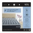 Allswell 2" 5Zone Cooling Titanium Memory Foam Mattress Topper, King