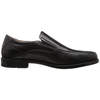 Hush Puppies Men’s Julian, Black Slip-On Loafers, Size 11.5 M Mens Hush Puppies Julian Shoes In Black | Soletrader main image 4