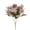 Purple, variant on Artificial Flowers Bouquet, Vintage Rose Hydrangea with Berries, Lifelike Fake Flowers for Home Decor, Table Centerpiece, Wedding Decorations