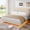 King White, variant on YUSAZENS Queen Size LED Platform Bed with Velvet Tufted Headboard, MDF Wood Slat Support, No Box Spring Needed, Noise‑Free Design, Gray – for Bedroom Modern Decor