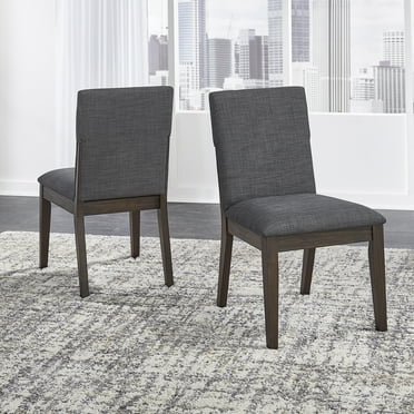 HomeStock Suburban Sophistication Upholstered Side Chair - 2 Pack