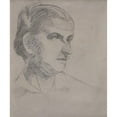 thumbnail image 2 of Charles Demuth 20x23 Black Ornate Framed Double Matted Museum Art Print Titled: Portrait of Augusta B. Demuth (The Artist's&nbsp;Mother) (1986), 2 of 5