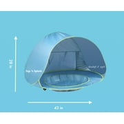 Sun N Splash Baby Tent Pool Blue