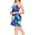 thumbnail image 3 of HAPPY BAY Women's Honeymoon Nightshirts Mini Slip Nighty 16-18 Sapphire-AC40, 3 of 5