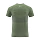 thumbnail image 5 of Ceisia Men's Solid Color Linen Blend T-shirt Short Sleeve Round Neck Loose Fit Casual Daily Tee Tops Army Green XXXL Gifts, 5 of 7