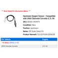 thumbnail image 2 of Upstream Oxygen Sensor - Compatible with 2004 Chevy Corvette 5.7L V8, 2 of 2