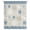 Light Blue, variant on Sage Green Red Coastal Sheer Curtains 63 Inches Long, Ocean Nautical Starfish Coral Striped Light Filering Curtains, Breathable Simi Curtain Privacy Drapes for Living Room Window Treatment