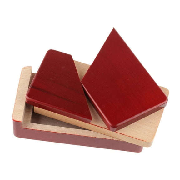 yotijay Brain Teaser Wooden Puzzle Box Mind Trinket Box Christmas Birthday Money Box Inner 5.8x8.8x1.7cm
