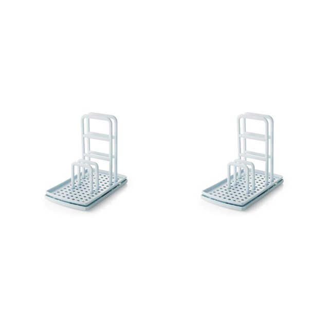 Toystoory Estante de drenaje para fregadero, estante de drenaje para cocina, organizador de esponjas Type2 NO2