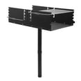 thumbnail image 6 of Single Post Outdoor Grill Stainless Steel Grill Camping BBQ with  2* Grill Nets, 6 of 18