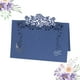 thumbnail image 5 of EeaseMX 50 piezas de asientos de estilo europeo para boda, delicados asientos de papel vintage para mesa de fiesta, creativos y con nombre (azul), 5 of 7