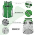 thumbnail image 4 of Kuoser Dog Padded Vest Dog Jacket , Reflective Warm Zip Up Dog Winter Coat Windproof for Small Medium and Large Dogs, 4 of 7