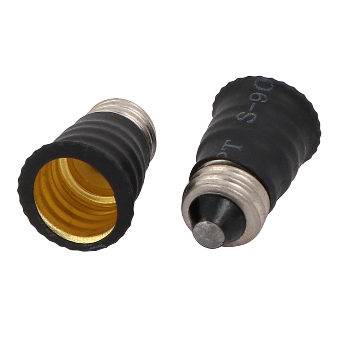 Unique Bargains 2pcs E11 to E12 Lamp Extender Adapter Converter Light
