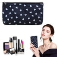 thumbnail image 2 of Makeup Bag For Purse，Makeup Bag Toiletry Cosmetic Bag With Zipper Travel Packing Bag Small Cosmetic Bag Accessory Organizer For Women And Men Features:, 2 of 9