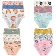 thumbnail image 5 of Adorable Essentials: B&Q's Trendy 12-Pack Cotton Briefs for Stylish Toddlers and Little Girls, Sizes 2T-7T, 5 of 5