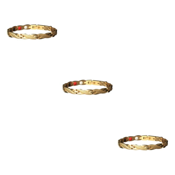 Sonducket magnética ajustable de aleación para hombres, texturizada con circulación mejorada de dragón, regalo dorado Type1 NO1
