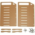 thumbnail image 1 of YISITIAN DIY Hard Drive Bracket, Multi Layer Acrylic Rack for Desktop with Accurate Mounting Hole, Supports Multiple 3.5inch Hard Drives, Easy Installation (8 Layers) CA919-7470, 1 of 9