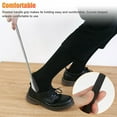 thumbnail image 6 of FSJZC Extra Long Adjustable Handle Metal Shoe Horn Silver, 25", 6 of 8