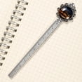 thumbnail image 3 of Christmas retro Vintage Silver Lace-Edged Bookmark: a Gift for Readers and Book Lovers, 3 of 5