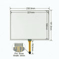 thumbnail image 2 of Touch Screen for John Deere GS3 2630 Glass Replacement GREENSTAR 3 GS2630, 2 of 3