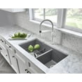 thumbnail image 5 of Blanco 441125 Precis 33" Undermount Double Basin Silgranit Kitchen Sink - Grey, 5 of 6