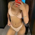 thumbnail image 1 of Conjunto de bikini micro sexy de tanga para mujer, traje de baño tipo tanga, bañador, traje de baño push up, traje de baño brasileño mini, 1 of 5