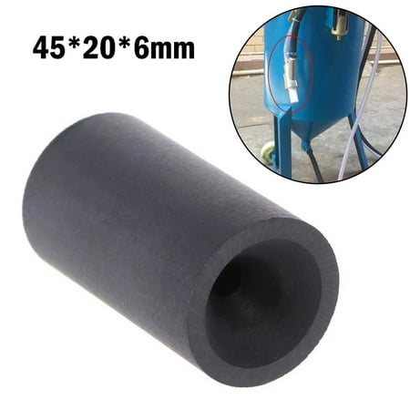 

GLFILL Black 45×20×6Mm Boron Carbide Nozzle Sandblasting Nozzle Air Sandblaster Tip