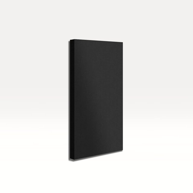 Acoustimac Sound Absorbing Acoustic Panel DMD 4' x 2' x 2" BLACK