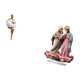 thumbnail image 5 of Figura de estatua de arte,Estatua de arte Decoración Arte abstracto Escultura Estatuilla,Letrero de mesa,Decoración de escritorio acrílica Rincón festivo Decoración del hogar,Decoración, 5 of 8