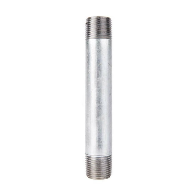 Boquilla STZ INDUSTRIES de acero galvanizado de 1/2 pulgada MPT x 5 pulgadas
