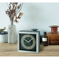 thumbnail image 3 of Seiko Brady Bedside Square Beep Alarm Clock, Quartz, Analog, QXE061SLH, 3 of 3