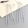 thumbnail image 1 of 2pcs Acrylic Folding Ruler - Ideal for School & Office Needs!, 1 of 5
