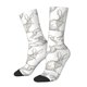 thumbnail image 1 of Fotbe Hand Drawn Rabbit Calcetas Largas con Estampado para Hombre y Mujer – Calcetas de Compresión Transpirables y Elásticas, Viajar y Uso Diario Talla 5-11, 1 of 6