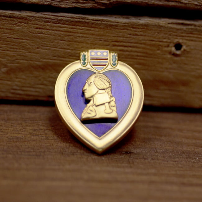 Details about   Purple Heart Hat Pin 1 1/4" L x 1" W 