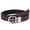 Black+Dark Brown, variant on JASGOOD Boys Leather Belts Kids Casual Reversible Belt for School Uniform
