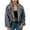 A Gray, variant on Faux Fur Coats for Women Warm Long Coat Jacket Winter Solid V Neck Long Sleeve Outerwear