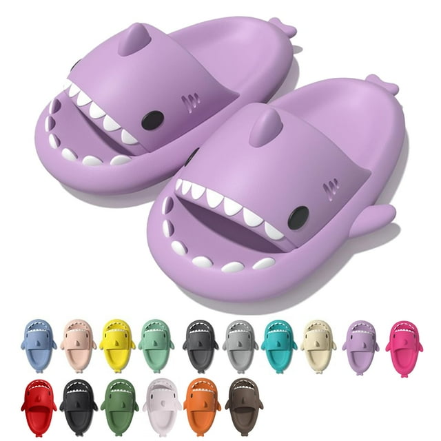 Sandalia rosyclo Shark Cloud Slides, antideslizante, color morado 44/45