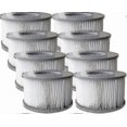 thumbnail image 1 of Pack Of 8 Replacement Filter Cartridges For Mspa Inflatable Pool, Jacuzzi, 1 of 3