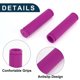 thumbnail image 4 of Cubiertas de empuñaduras de manillar de bicicleta Unique Bargains de 125 mm de largo, empuñaduras suaves para el extremo de la bicicleta, color rosa y púrpura, 1 par, 4 of 6