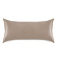 thumbnail image 3 of Haosy Satin Pillowcase for Hair and Skin Standard Cooling Silk Pillow Case with Envelope Closure Mojave Tan 20"x26", 3 of 9