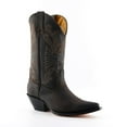 thumbnail image 2 of Grinders Brown Leather Western Cowboy Boots-Buffalo, 2 of 6