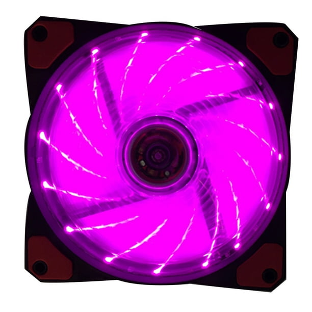 Ultra Silent LED Case Fans Fashion Light Up LED Cooling AntiVibration