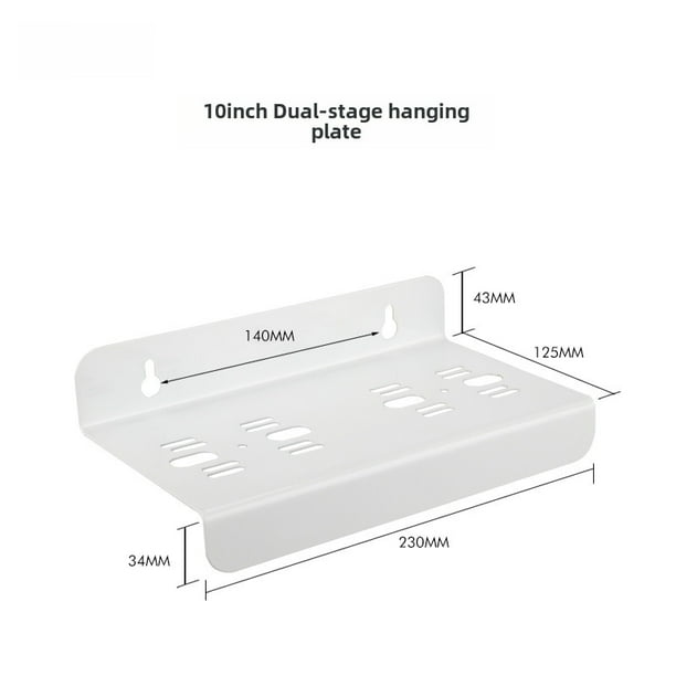 Accesorios universales para máquina purificadora de agua RO, 10 pulgadas, 20 pulgadas, de una sola etapa, de dos etapas, de tres etapas, placa colgante de hierro, filtro de botella fijo