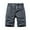 Gray, variant on Men's Cargo Shorts Cotton Stretch Elastic Waist Quick Dry Shorts with Multi Pockets for Casual Hiking Work Outdoor Gym Shorts