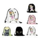 thumbnail image 2 of Cute Baby Unicorn Pattern Bolsas deportivas, gimnasio de natación y mochila - Gris Kuyhfg Bienvenido a Kuyhfg, 2 of 5