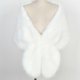 thumbnail image 5 of Bufandas elegantes para mujer, para novia, boda, chal largo falso, estola, bufanda, capa, cárdigan, chaqueta, top, bufanda para mujer, 5 of 6