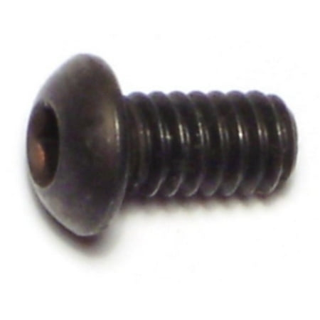 

1/4 -20 x 1/2 Plain Steel Coarse Thread Button Head Socket Cap Screws